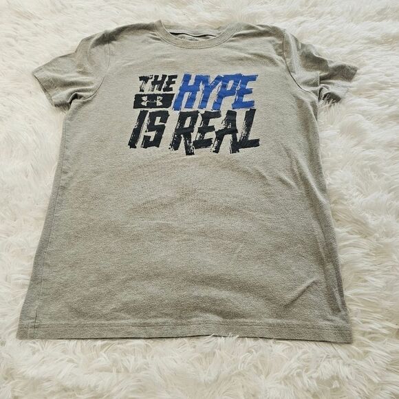 Under armour boys youth medium short sleeve tee - Picture 1 of 8